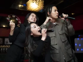 karaoke bersama teman